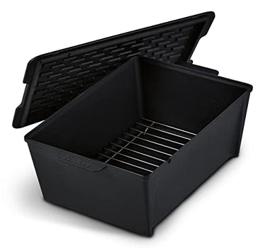 Enders SWITCH GRID Dutch Oven, Rib Roaster, Schmortopf mit Deckel, 5,5 Liter, eckig, massives emailliertes Gusseisen, inkl. Rib Rack, schwarz #7795 im Sale